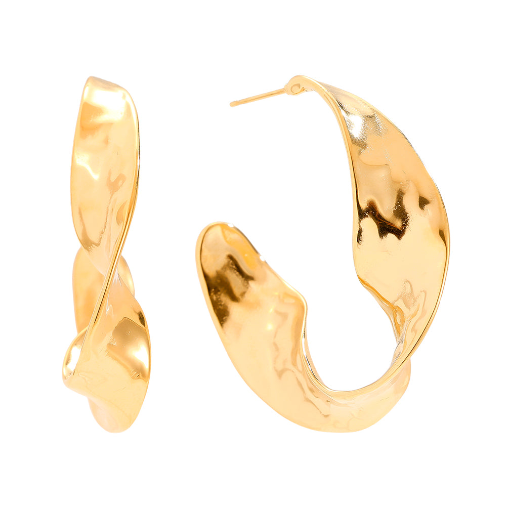 Golden hoops