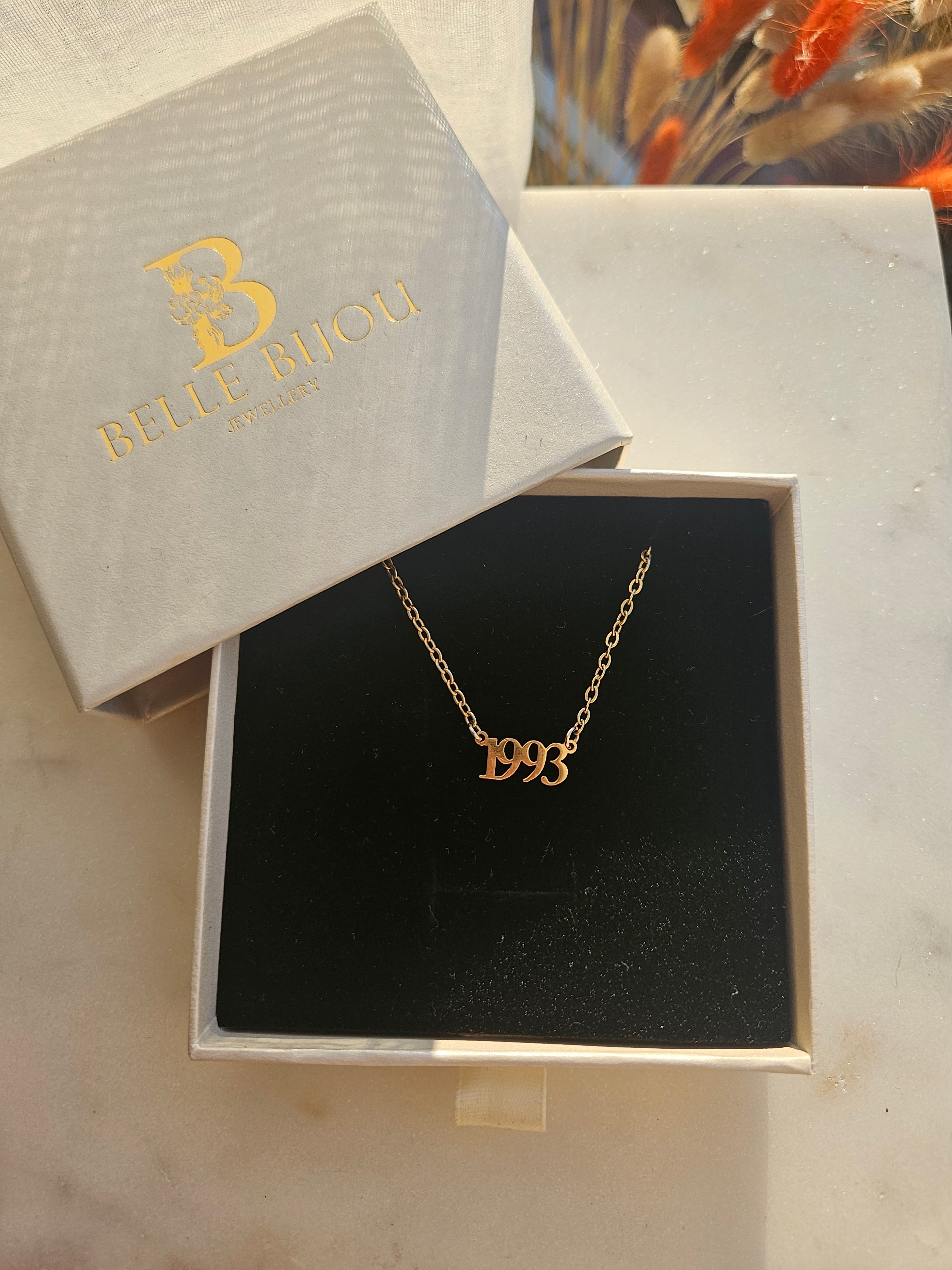 Geboortejaar ketting